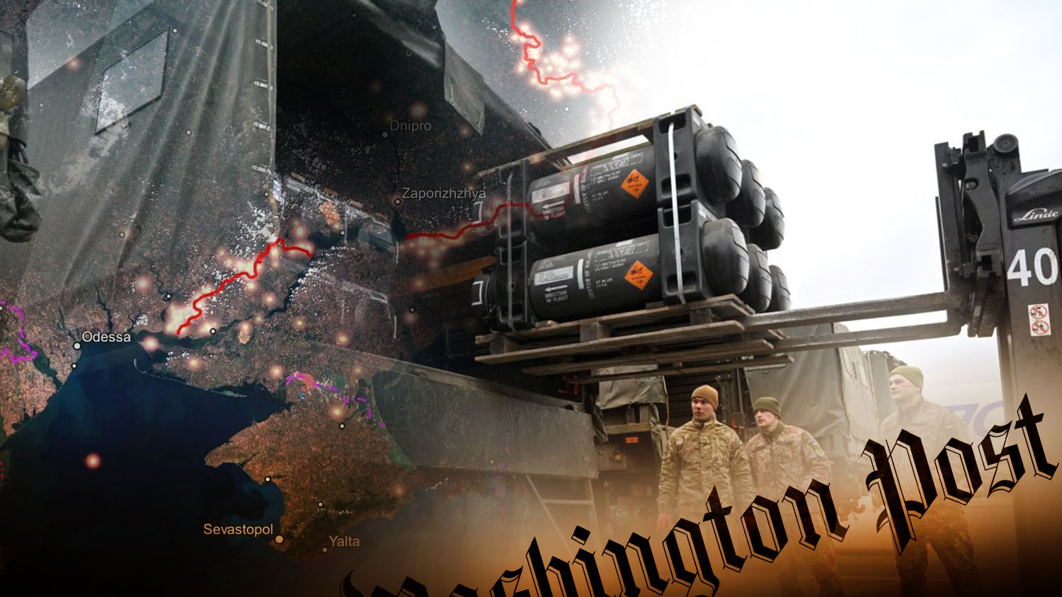 Washington Post: США увеличили поставки оружия Украине по морю